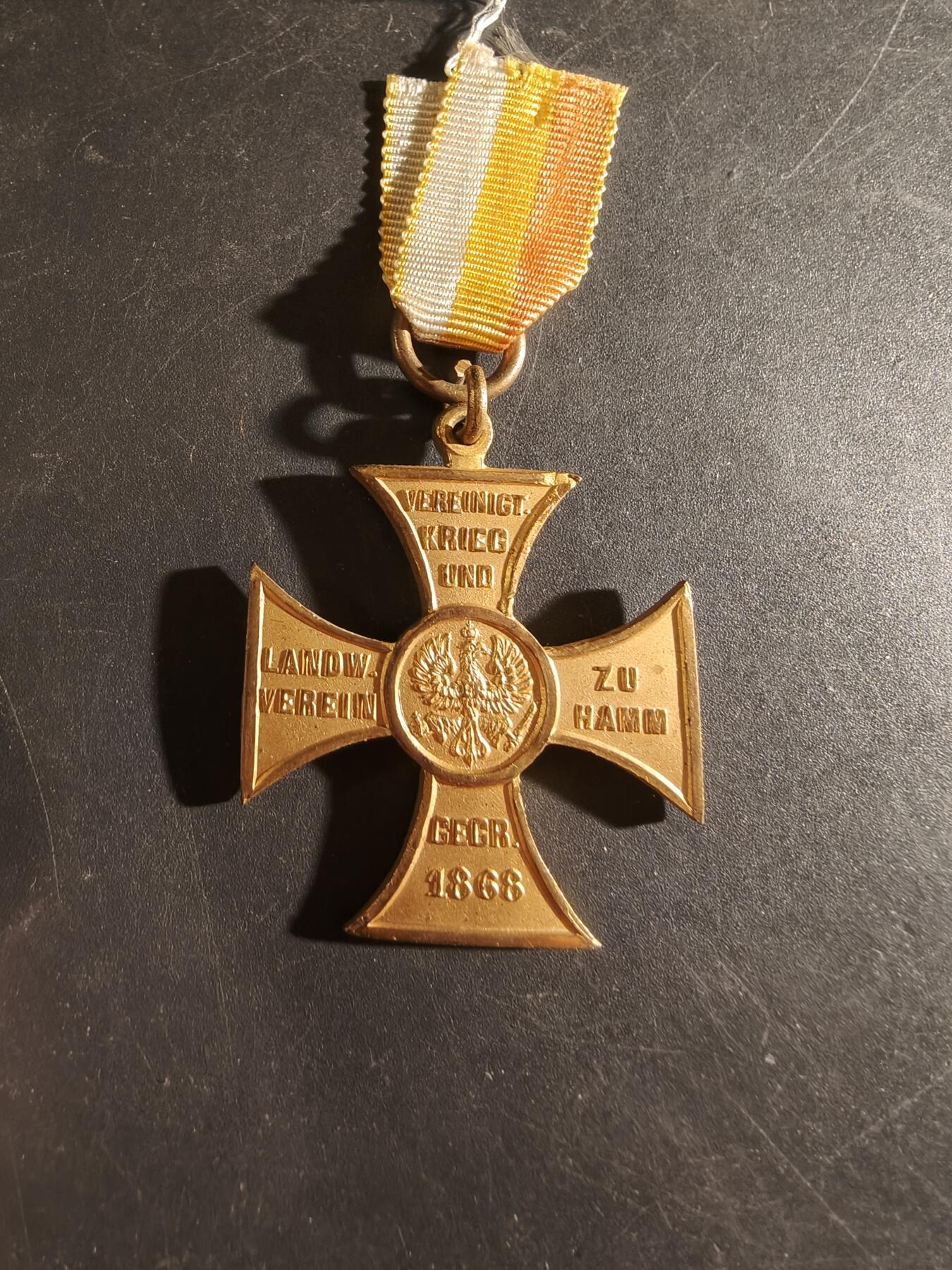 老王徽章第186期 德国哈姆战争与农业协会十字奖章