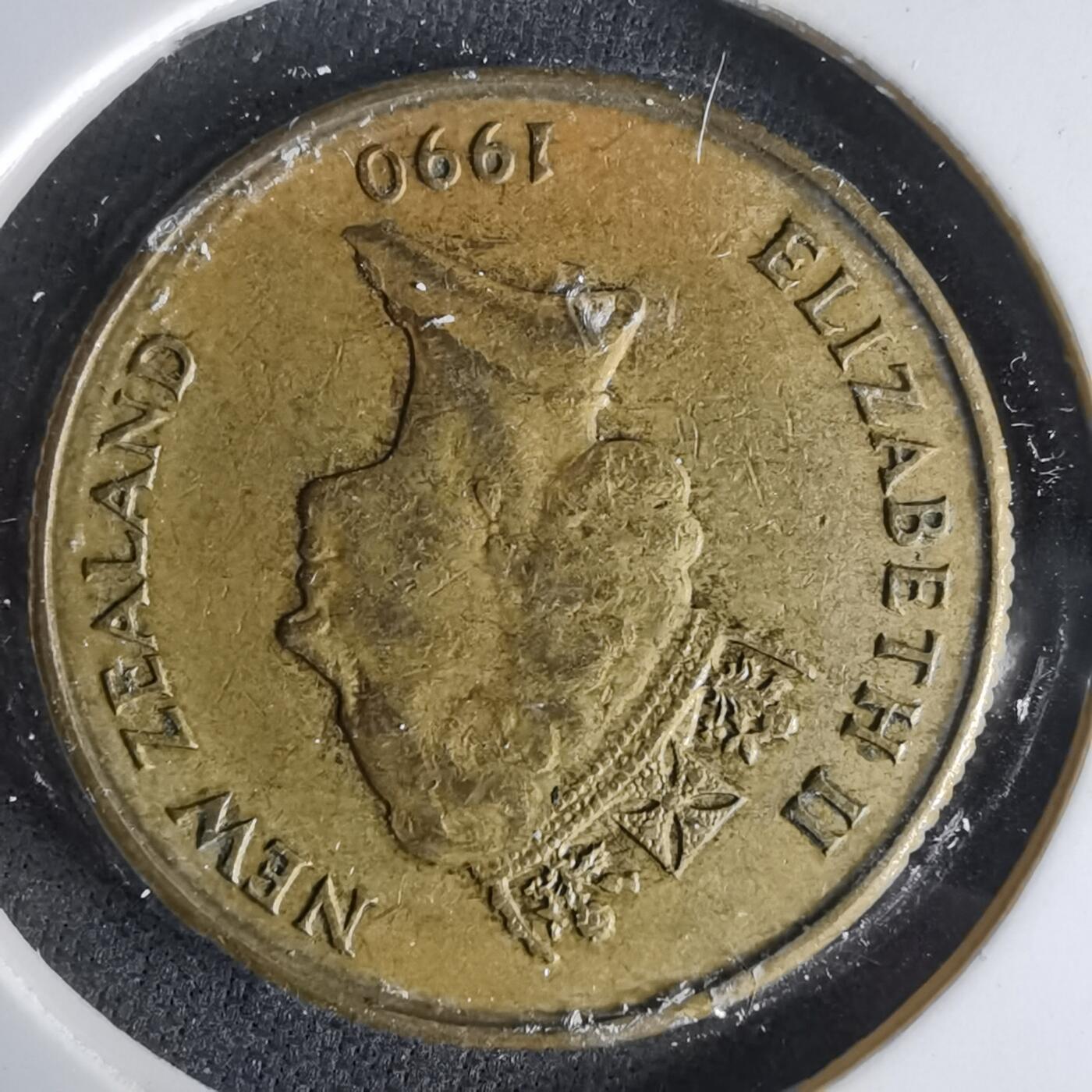 沼泽如烟--第1017场 新西兰1990年一元