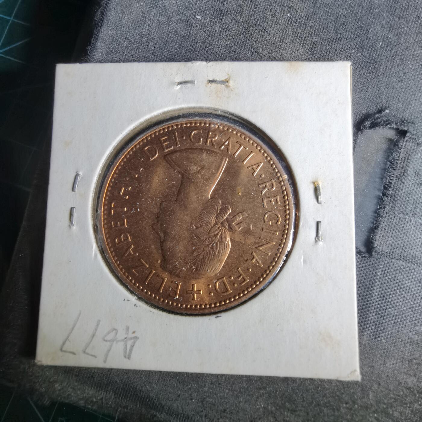 沼泽如烟--第1017场 英国1967年1便士