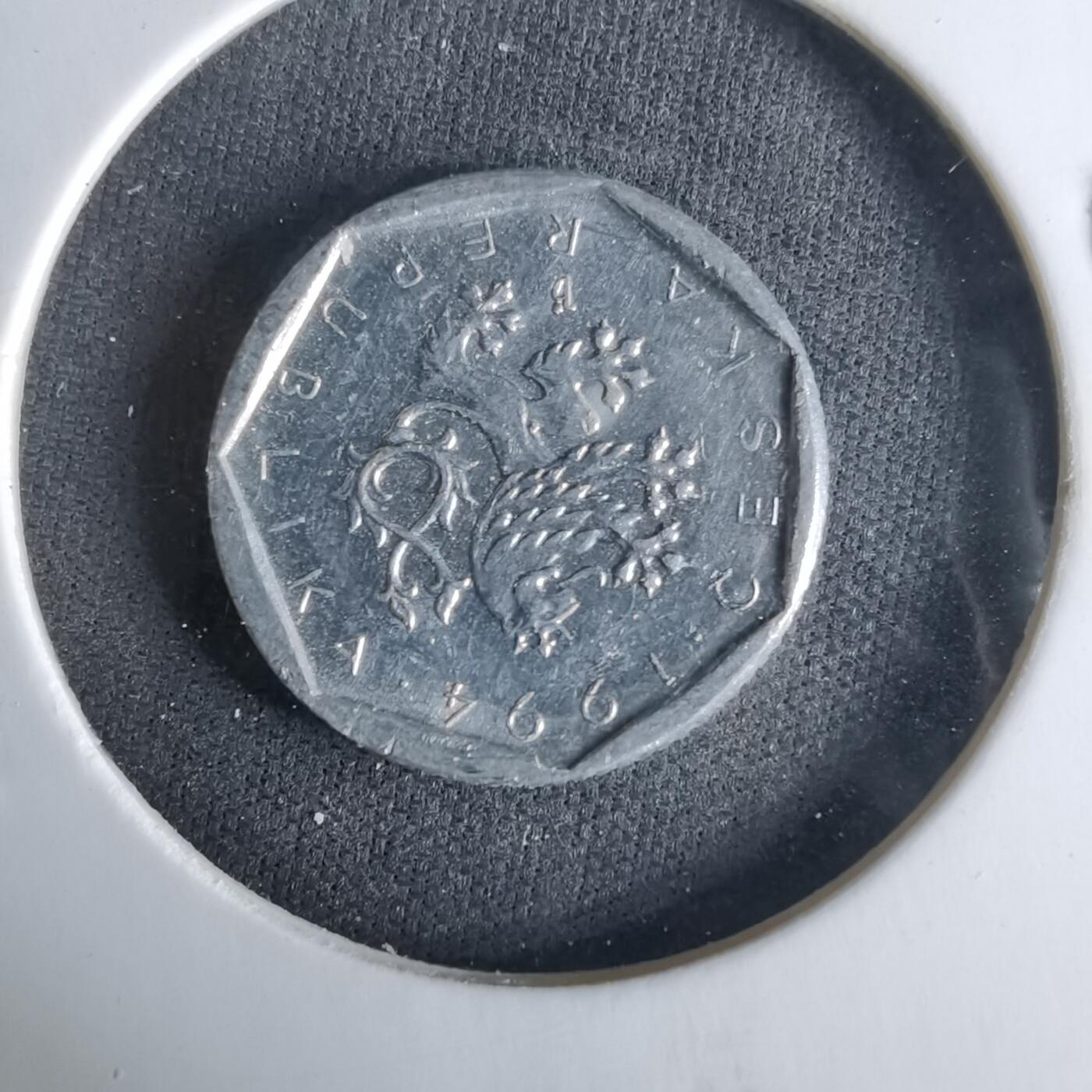 沼泽如烟--第1017场 捷克1994年20赫勒