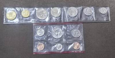 北京马甸外国币专卖第148期，非贵金属外国流通币，纪念币币，中国早期纪念币专场，陆续上拍，欢迎关注 - 美国塑封1997年D版套币十新西高冠版套币