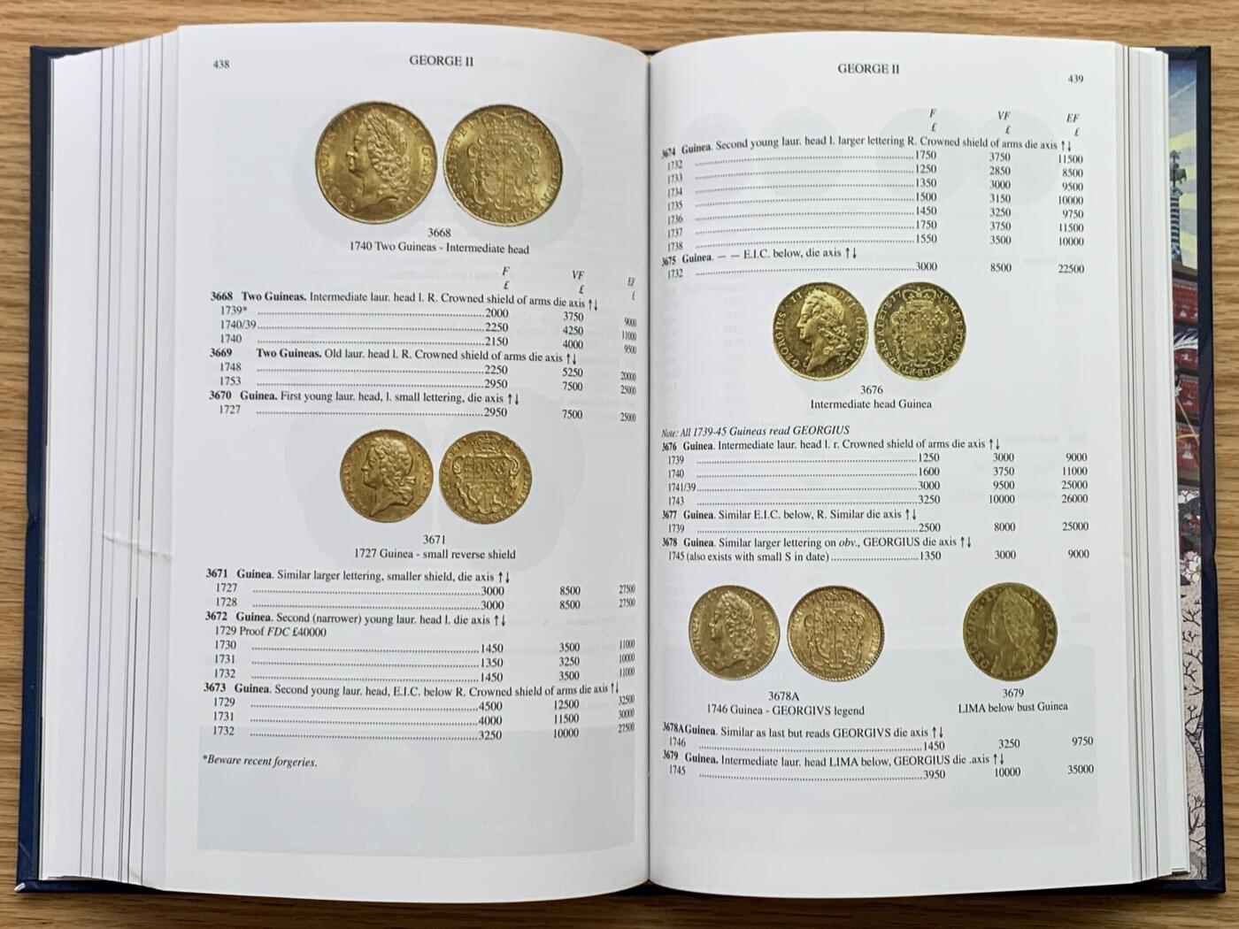 《竞宝斋》第469场 周日，周一 2场连拍 （全场包邮）欢迎送拍 2026最新版英国钱币标准目录，完整收录英国从打制币到10进制前的钱币，英系藏家必备，PCGS和NGC官方参考目录，约1.15公斤。细节见图