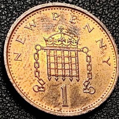 泉币菌-第206场-拍品多 请提前出价 - 1978 英国伊丽莎白 1便士铜币 20mm