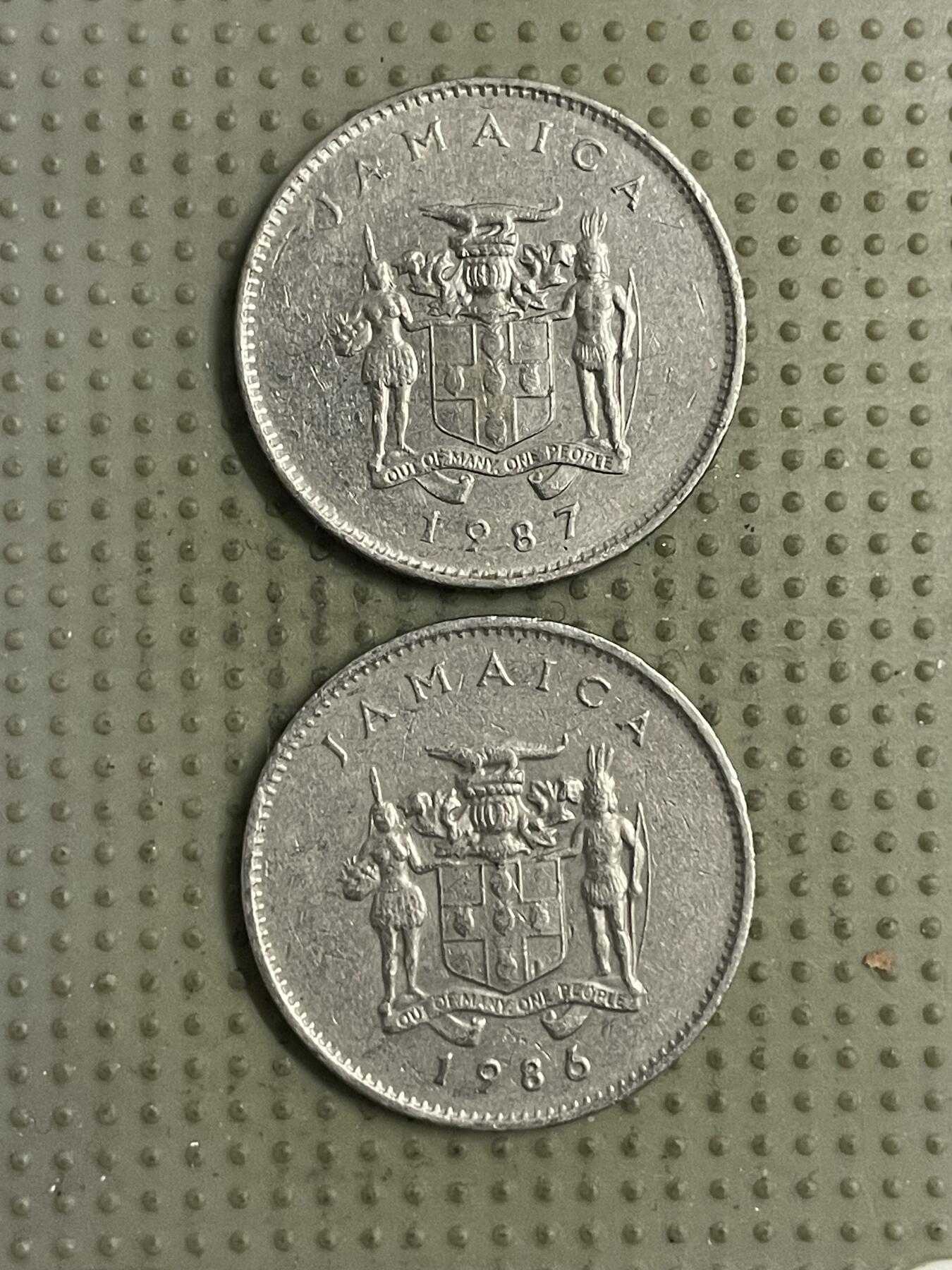 2026年第32场各国散币拍卖（总第182场） 牙买加10分2枚