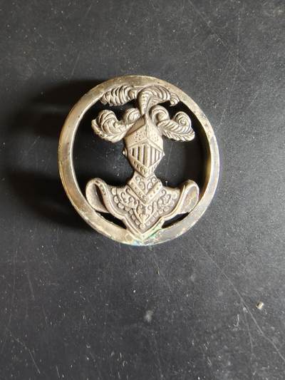 老王徽章第186期 - 法国装甲兵贝雷帽徽