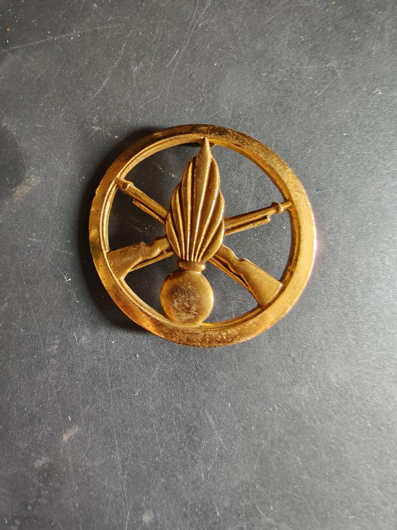 老王徽章第186期 法国步兵贝雷帽徽