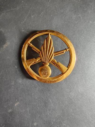 老王徽章第186期 - 法国步兵贝雷帽徽