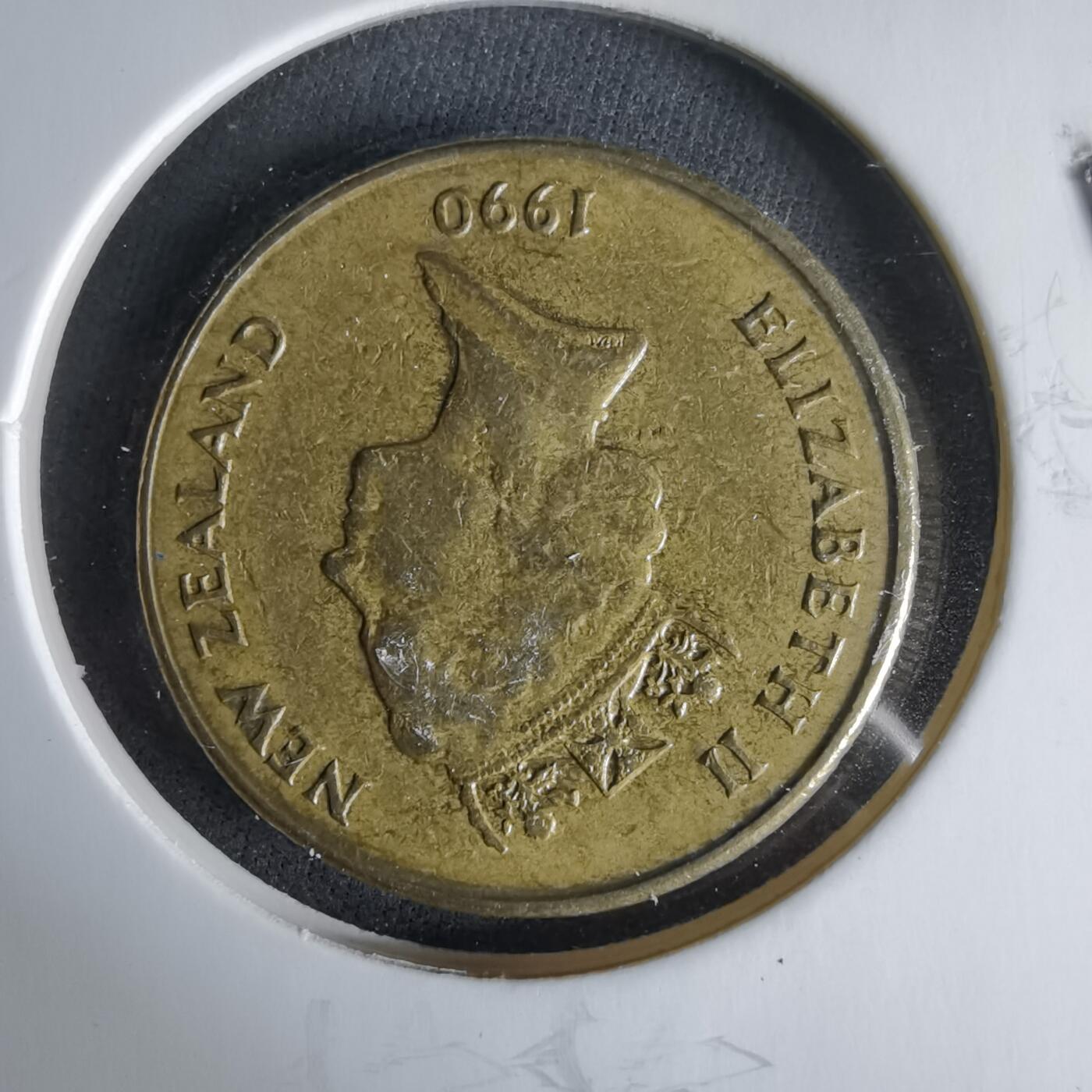 沼泽如烟--第1017场 新西兰1990年一元