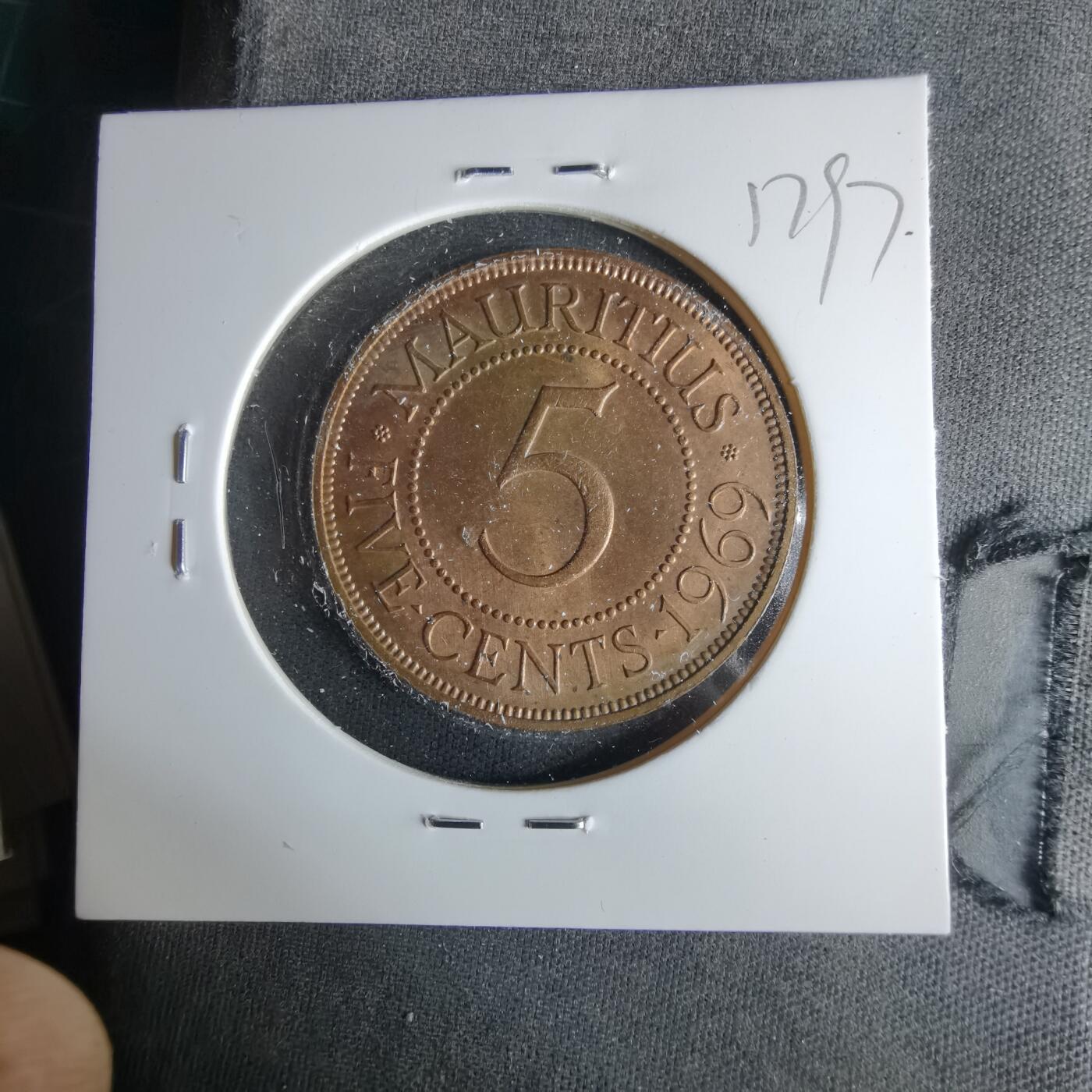 沼泽如烟--第1017场 毛里求斯1969年5分