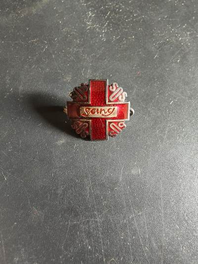 老王徽章第186期 - 法国红十字会无偿献血证章