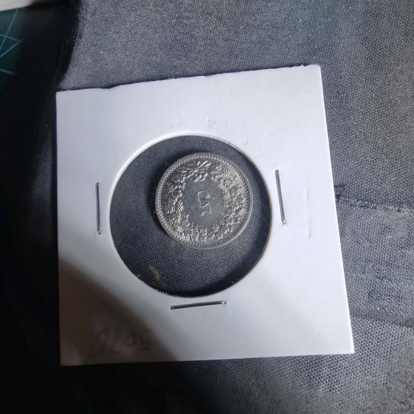 沼泽如烟--第1017场 瑞士1969年五分