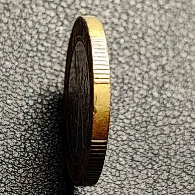 泉币菌-第206场-拍品多 请提前出价 1990年 法国10法郎双色币 天使 小飞人 自由保护神 23mm 入欧前末版币 绝版币 