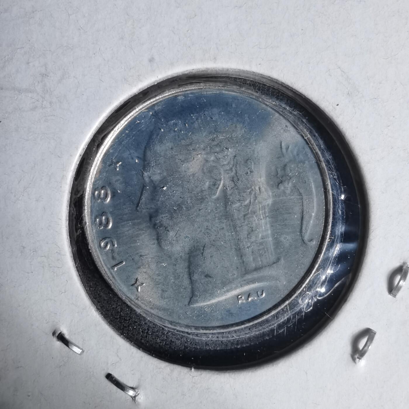 沼泽如烟--第1017场 比利时1988年1法郎