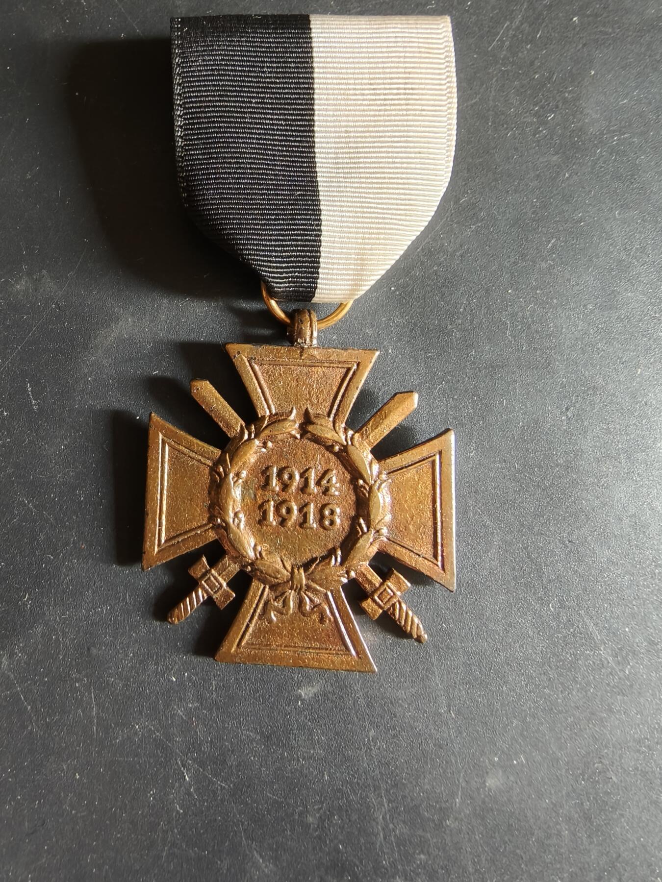 老王徽章第186期 德国一战兴登堡十字奖章   