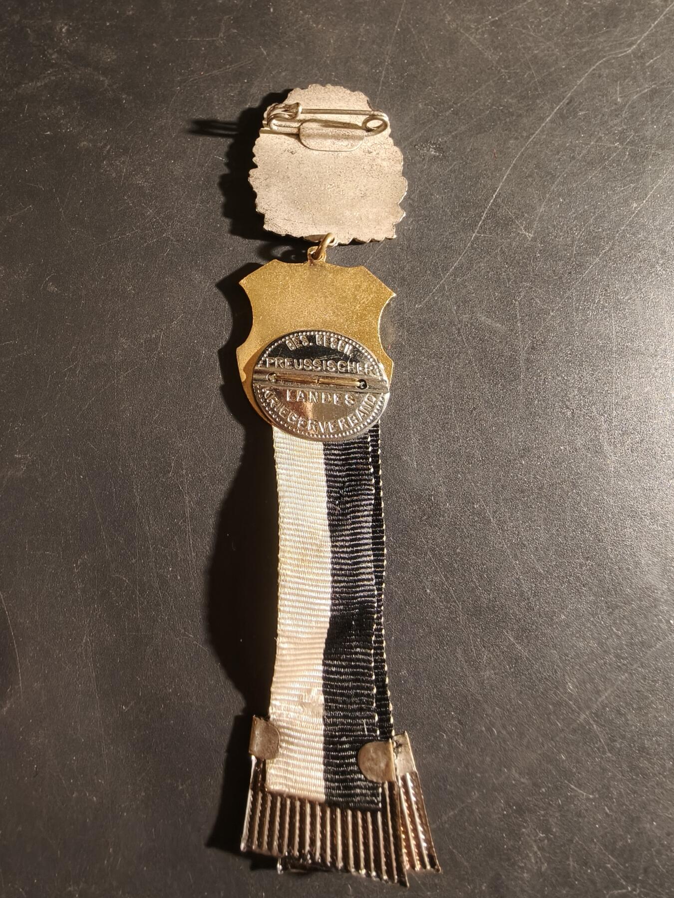 老王徽章第186期 德国一战普鲁士老兵协会25年服役纪念章