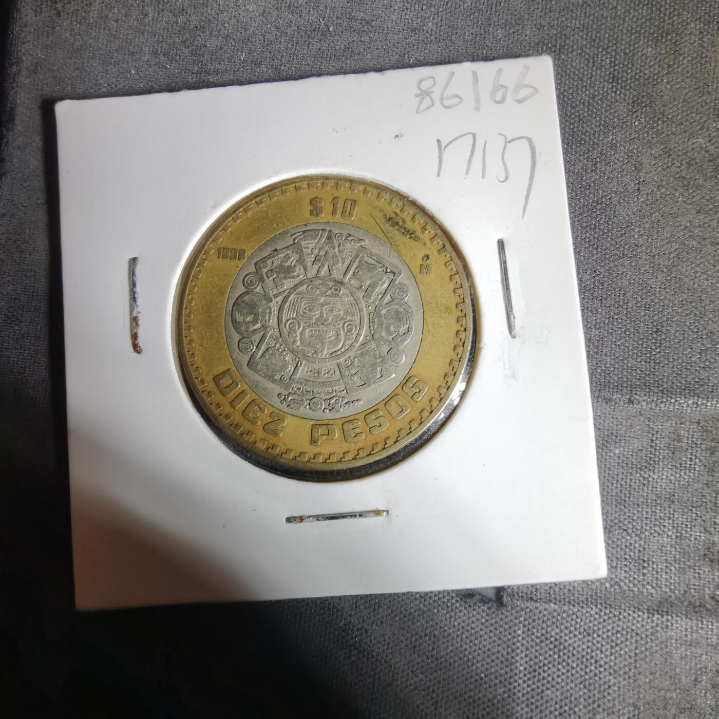 沼泽如烟--第1017场 墨西哥1998年10比索