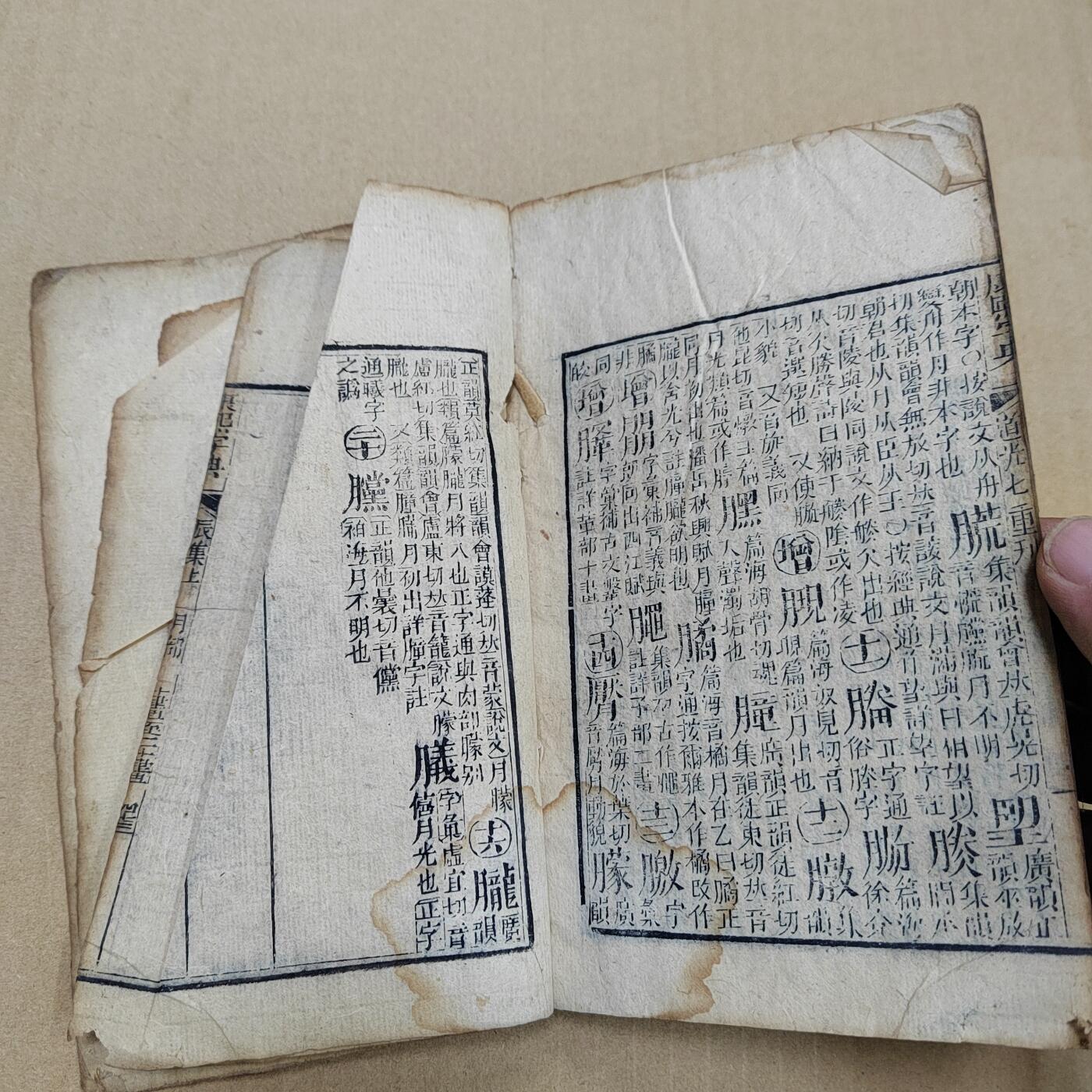 PCAI钱币  10-773  钱币证章古籍小专场 清代古籍  康熙字典