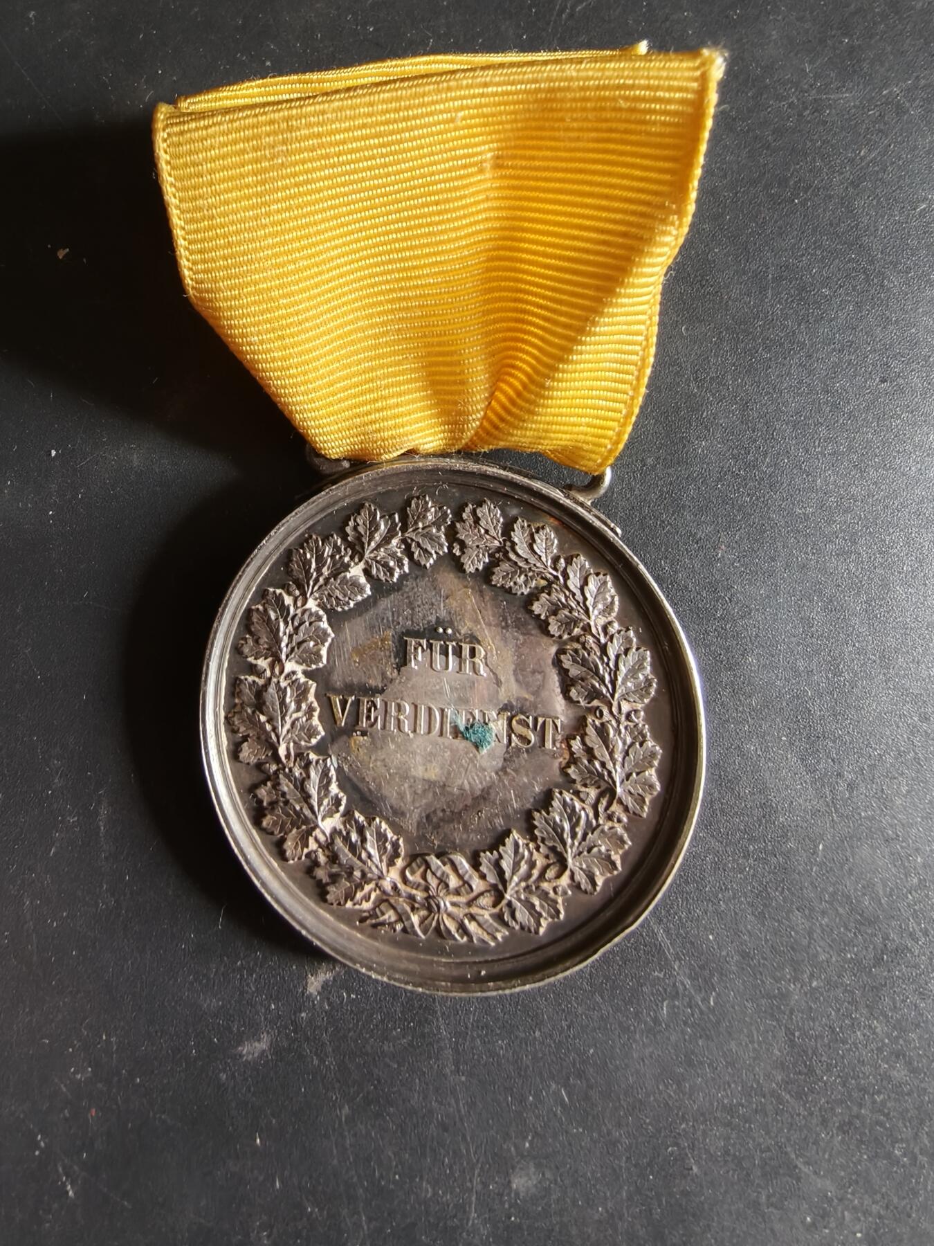 老王徽章第186期 德国巴登大公国功绩奖章    弗雷德里希一世版    银质    35.5g