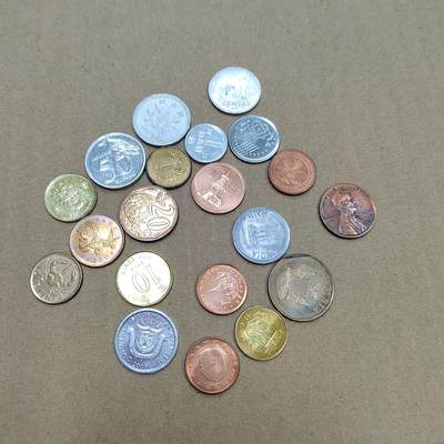 PCAI钱币  10-773  钱币证章古籍小专场 - 外币一组