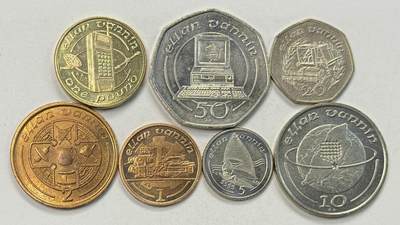 S&S Numismatic世界钱币-拍卖 第122期  - 马恩岛1990年 伊丽莎白二世女皇年轻版头像 7枚套币