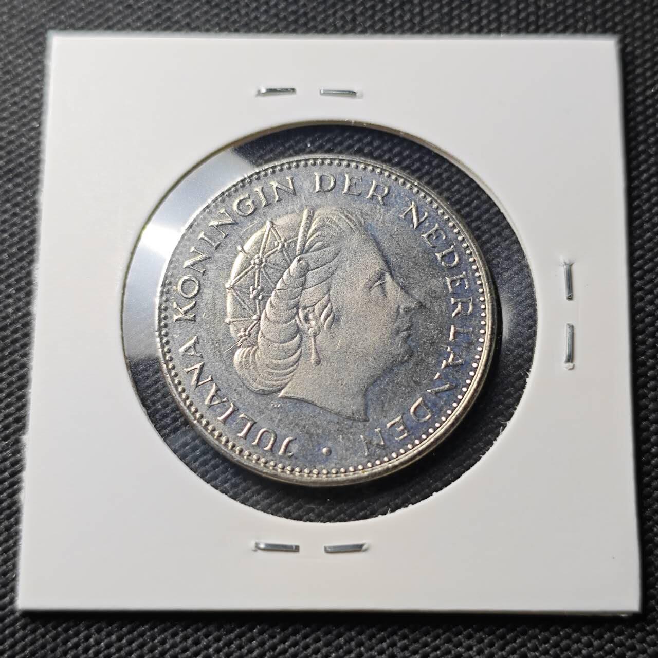 KK钱币收藏小铺   第404期 2月预留时间 周末发货  1979荷兰2.5盾纪念币