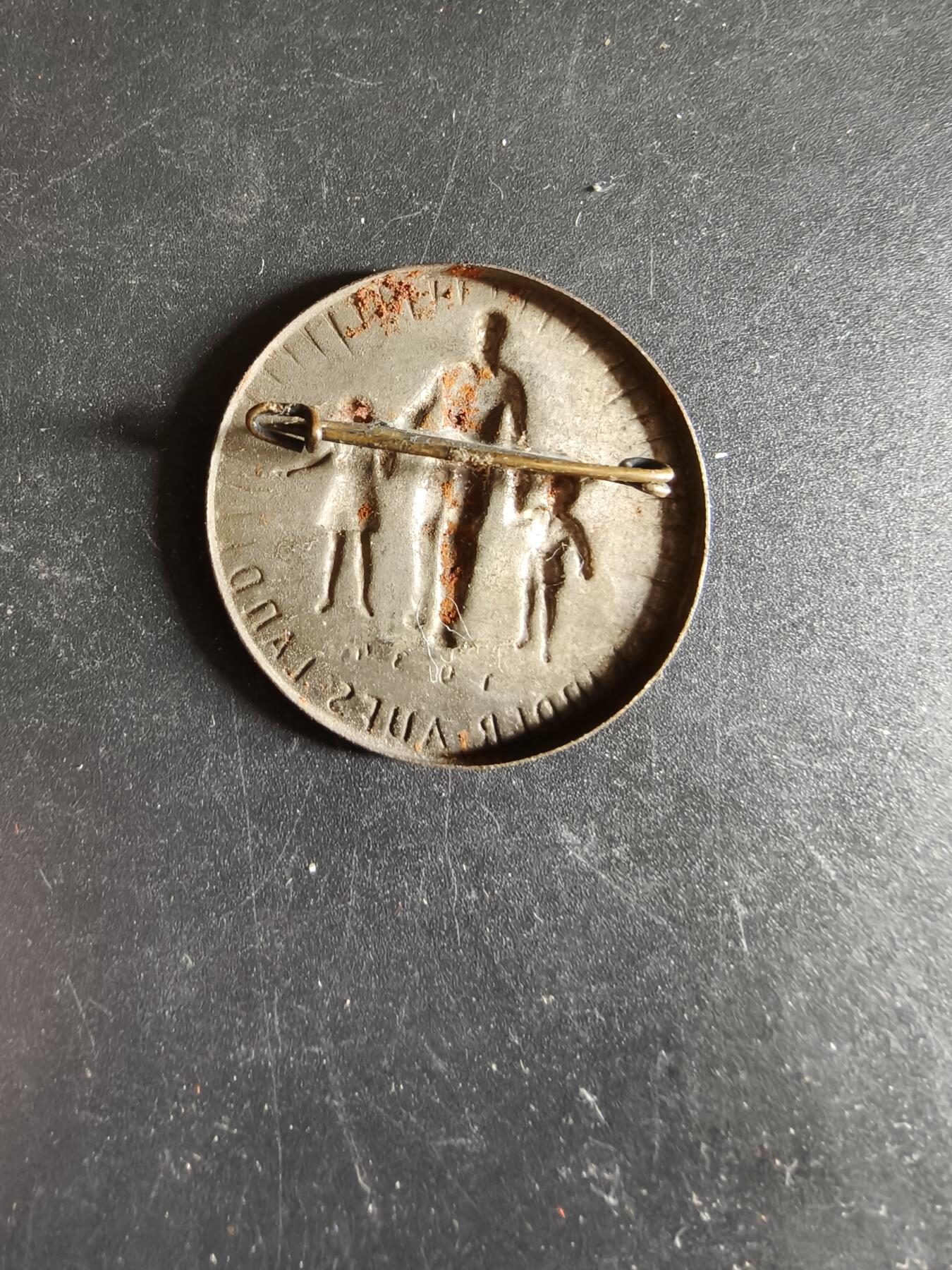 老王徽章第186期 德三1934年带孩子们去农村证章