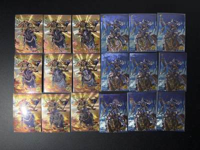 NO.26 好又多金牌大场，夯爆了的马年开门红！每周一站式配齐，方便凑单！（周6晚9点截拍，卖家免费送拍！） - 道义水浒 流沙粗闪卡 地煞热门人物水火二将九宫一套 共18张