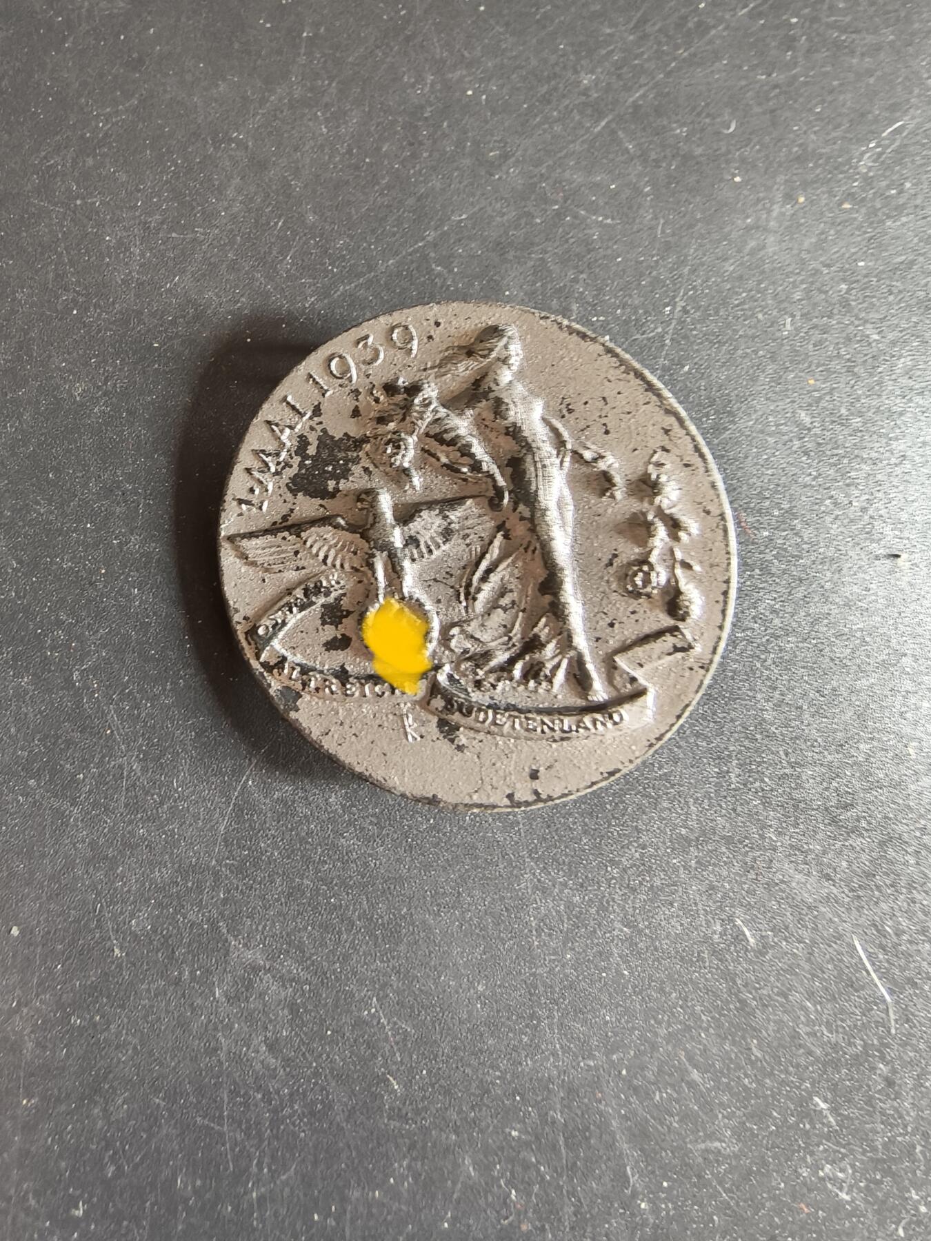 老王徽章第186期 德三1939年五一劳动节证章