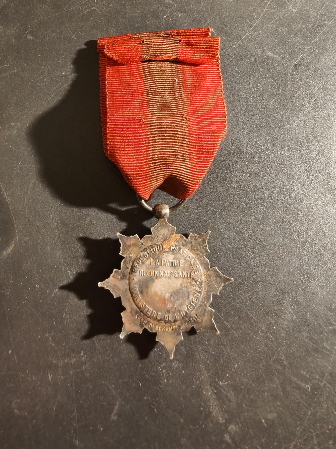 老王徽章第186期 法国银级军官级母亲奖章