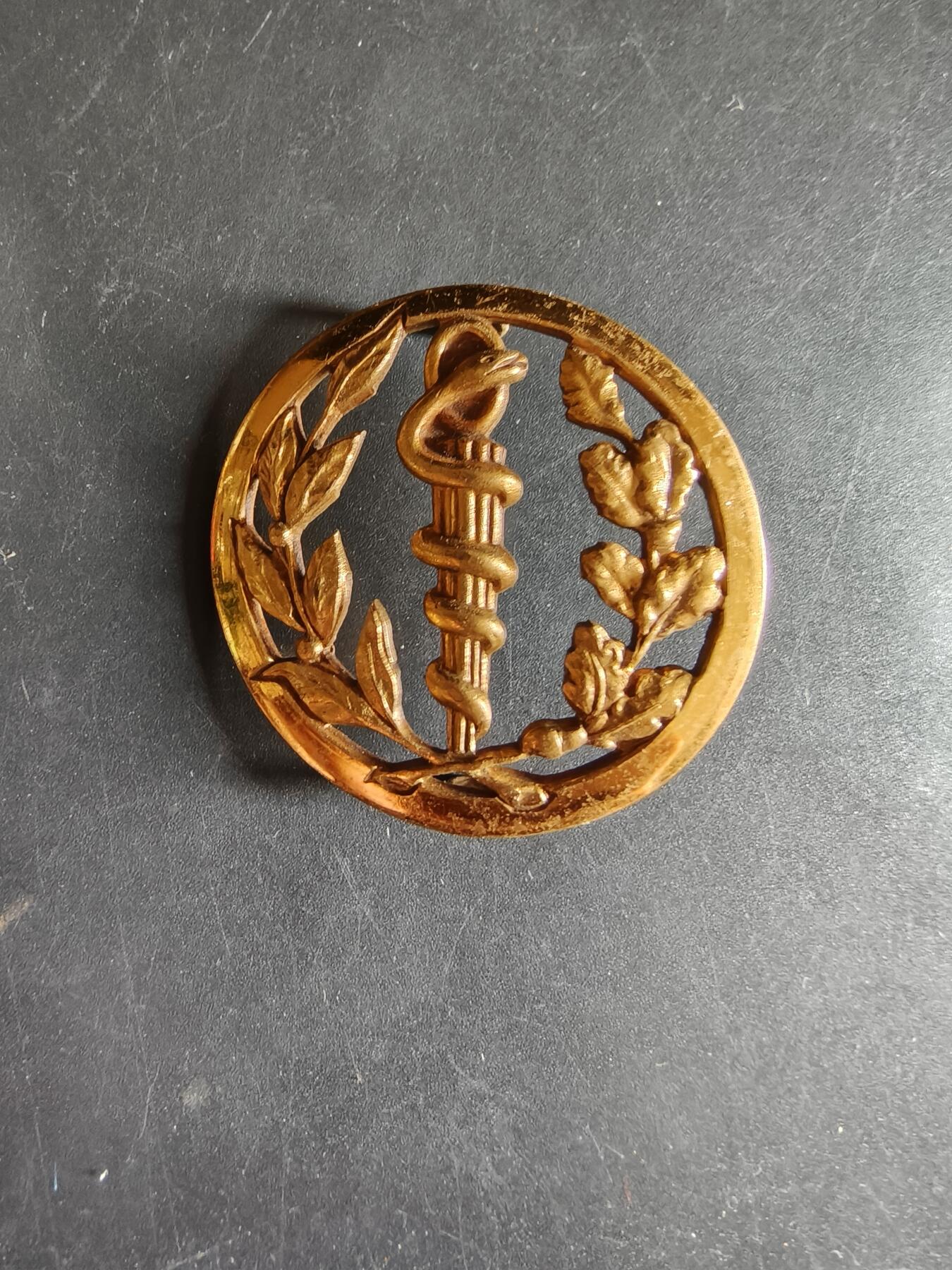 老王徽章第186期 法国军医贝雷帽徽