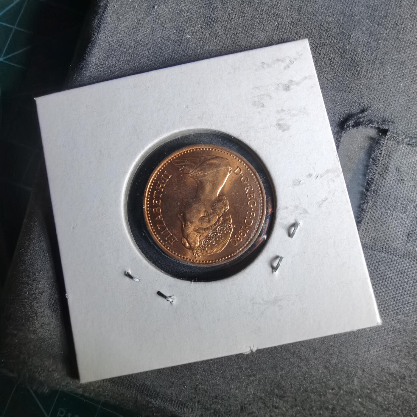 沼泽如烟--第1017场 英国1980年1便士