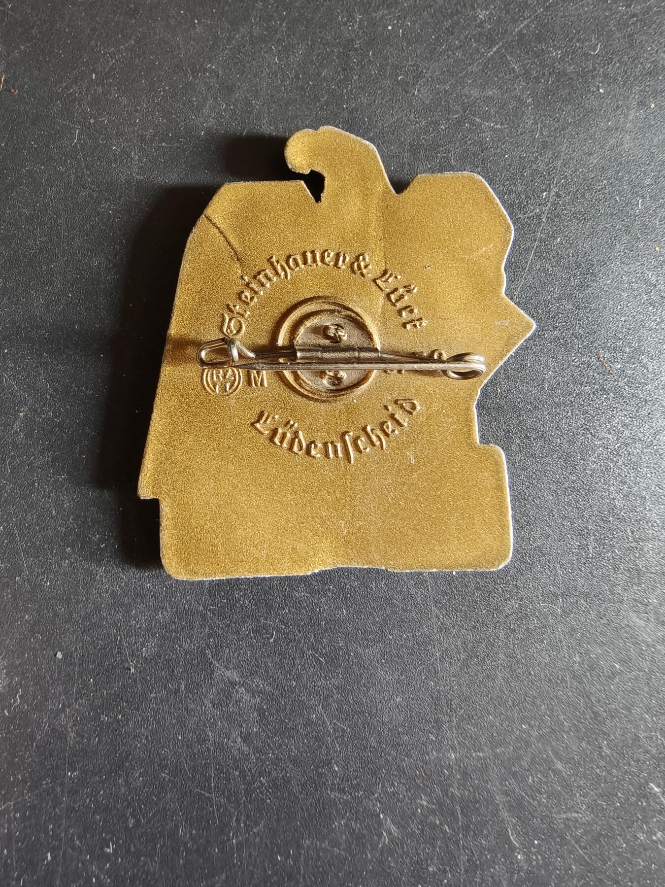 老王徽章第186期 德三1939年NSDAP波鸿市地区会议证章