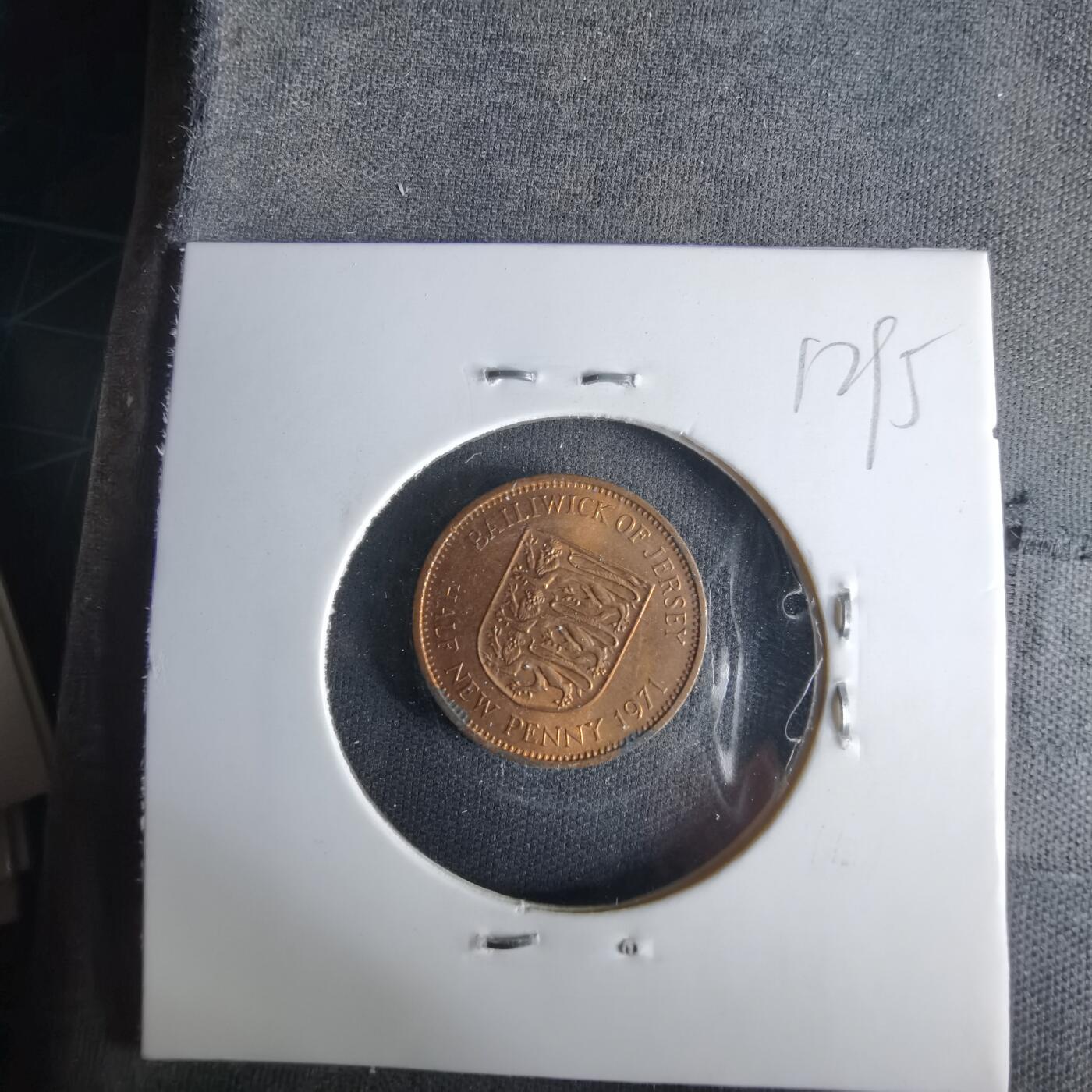 沼泽如烟--第1017场 泽西1971年半便士