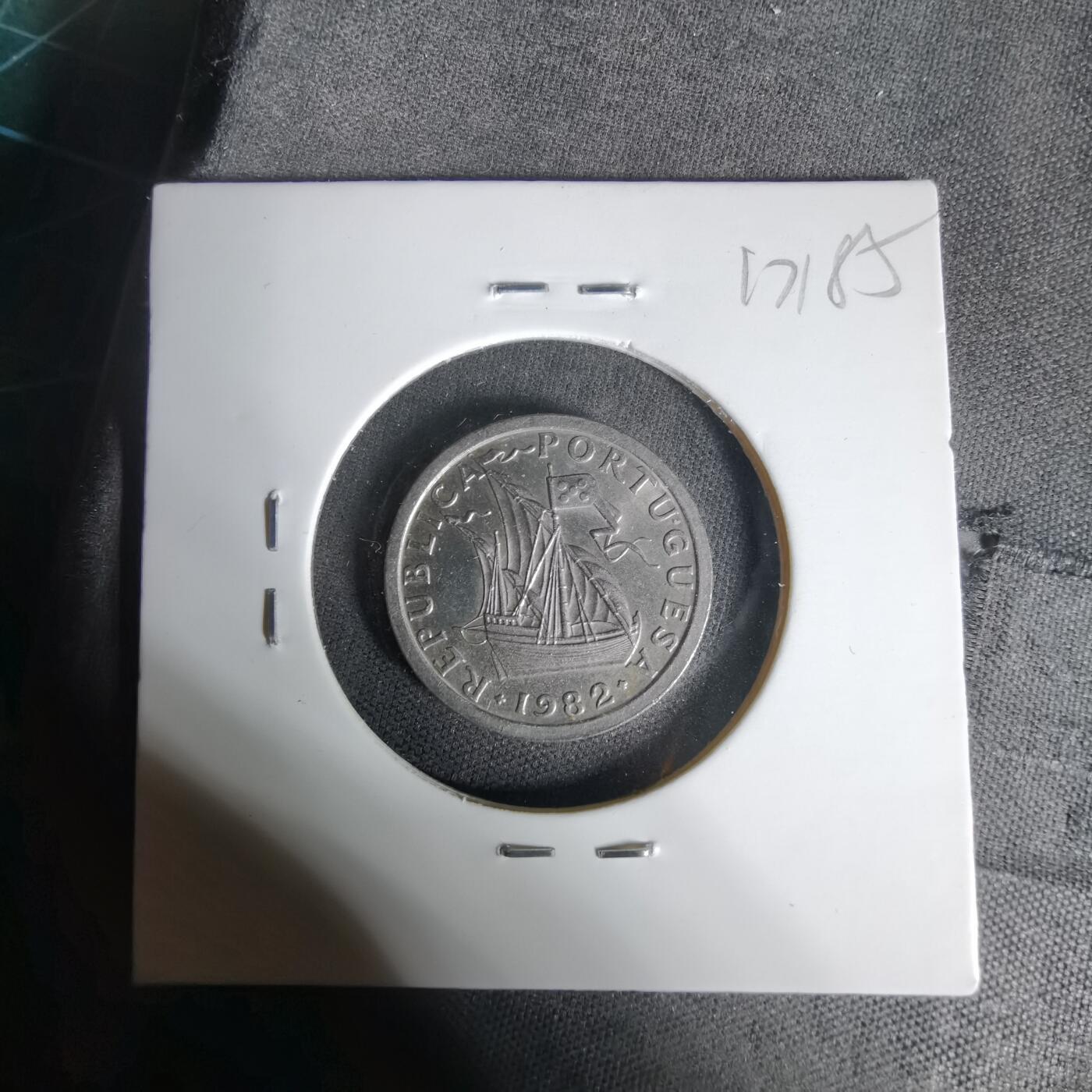 沼泽如烟--第1017场 葡萄牙1982年2.5埃斯库多