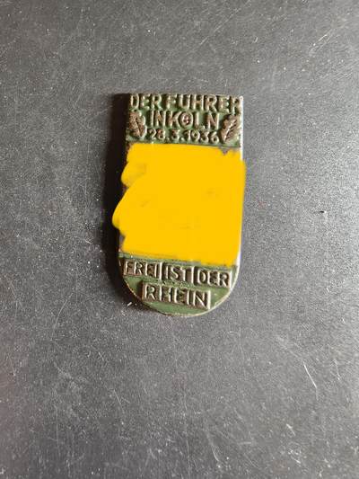 老王徽章第186期 - 德三1936年小胡子访问科隆市证章