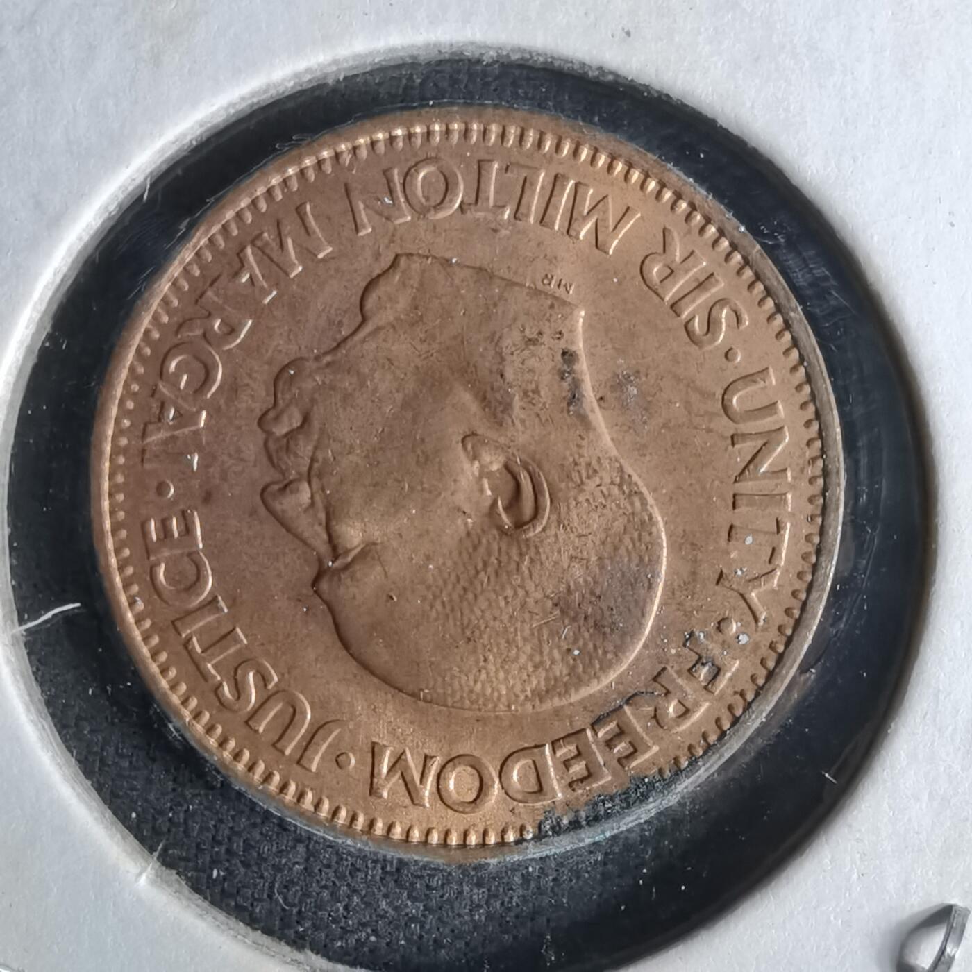 沼泽如烟--第1017场 塞拉利昂1964年半分