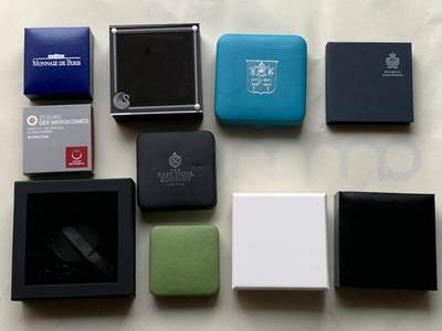 《竞宝斋》第469场 周日，周一 2场连拍 （全场包邮）欢迎送拍 - 钱币空盒 10个一组 细节见图