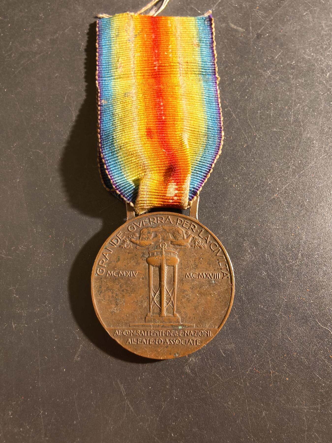 老王徽章第186期 意大利一战胜利奖章