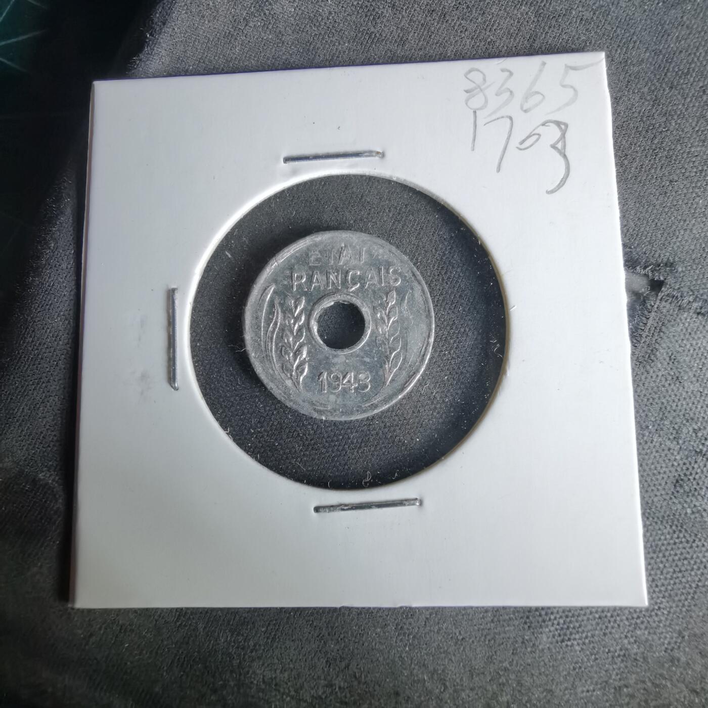 沼泽如烟--第1017场 法属印度支那1943年一分