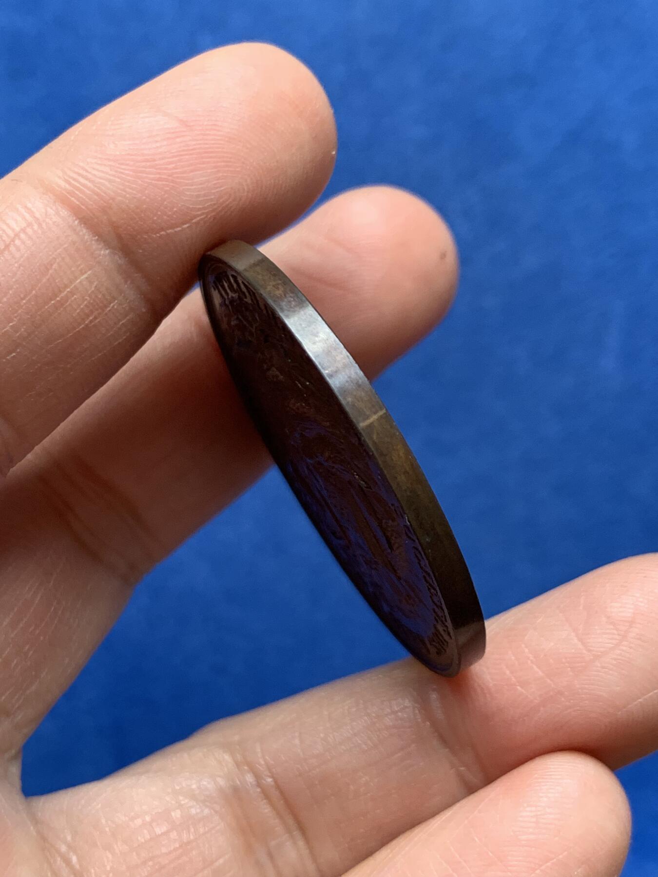 《竞宝斋》第469场 周日，周一 2场连拍 （全场包邮）欢迎送拍 比利时艺术协会奖章 科特赖克美术之友协会铜章，直径：40.8mm，重：21g