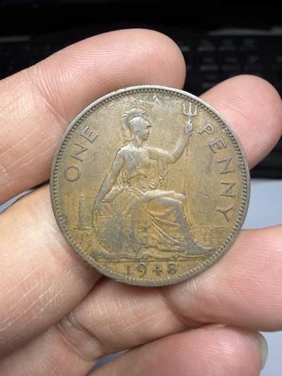 2026年集古藏今外币拍卖第三期-第1场—（总第311拍），可以寄存60天，满160元包邮。 - 1948年英国1便士