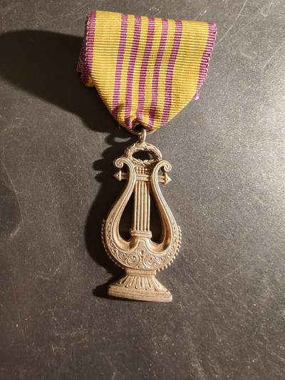 老王徽章第186期 - 法国音乐协会奖章