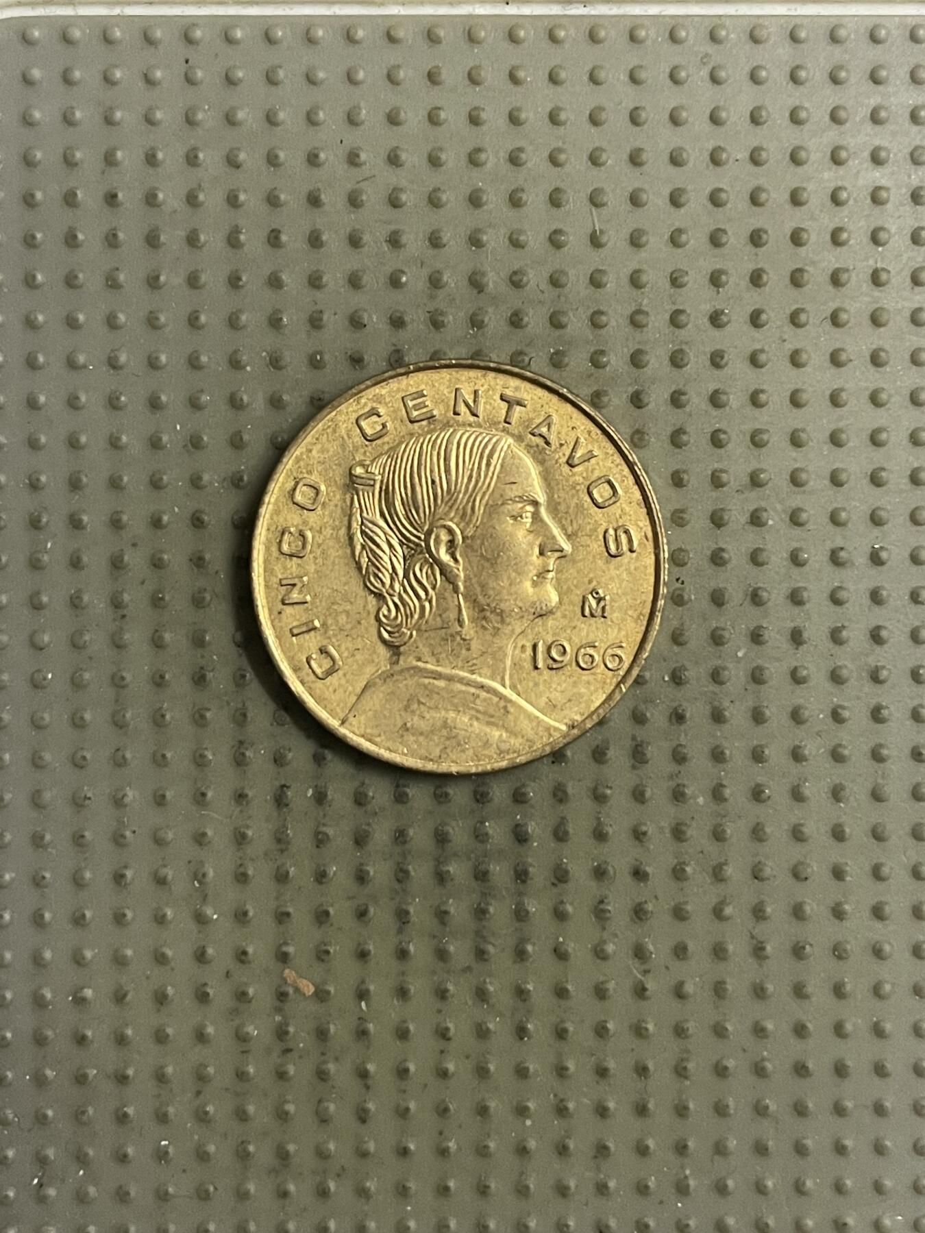 2026年第32场各国散币拍卖（总第182场） 墨西哥1966年5分