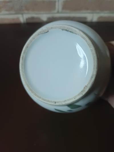 明晚清初时期斗彩墩式碗 明晚清初时期斗彩墩式碗