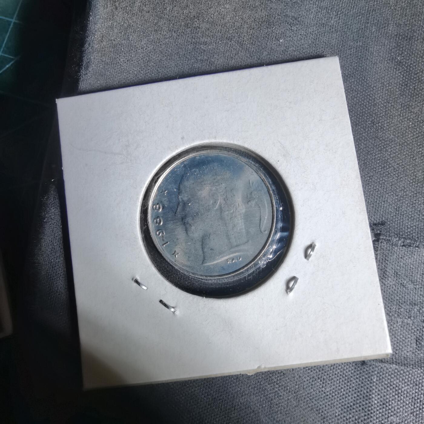 沼泽如烟--第1017场 比利时1988年1法郎