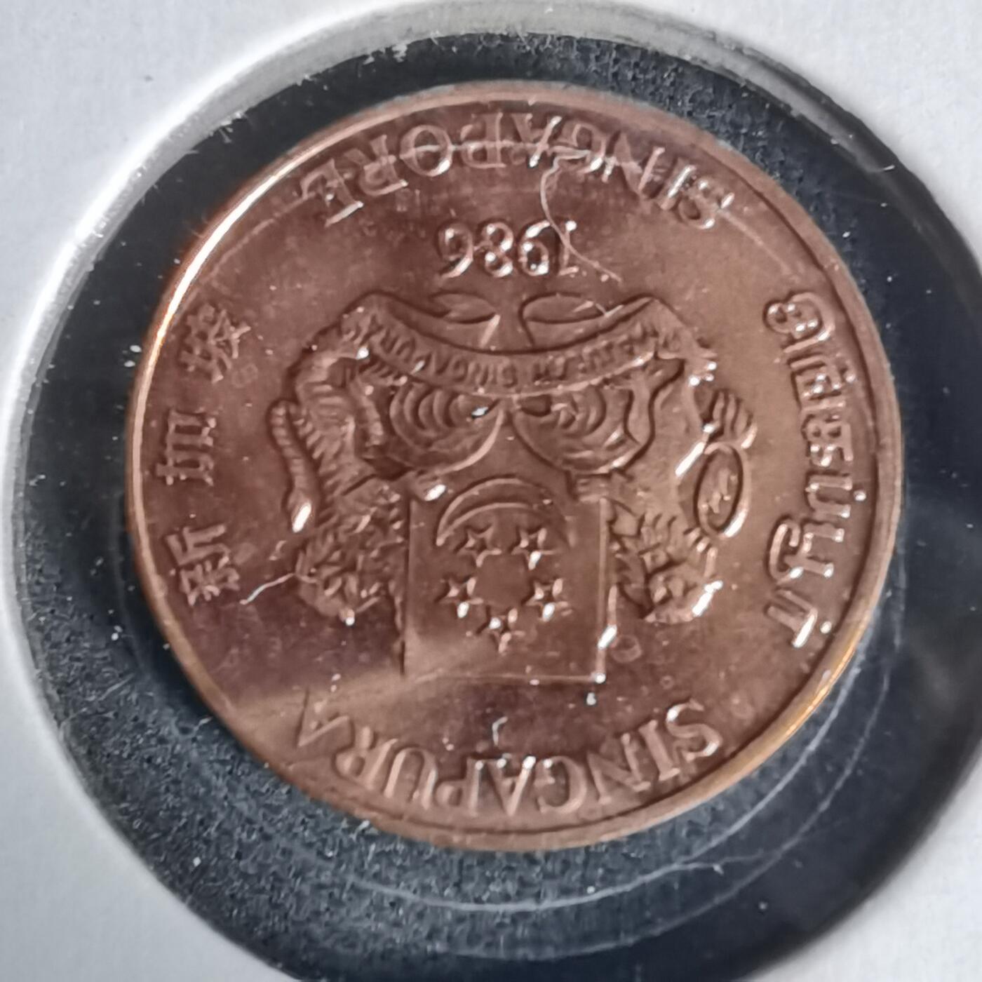 沼泽如烟--第1017场 新加坡1986年一分