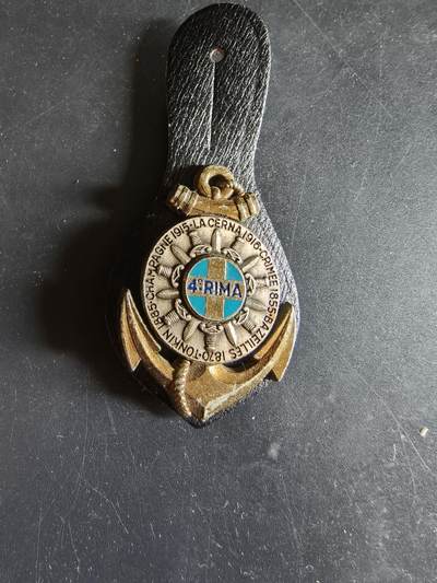 老王徽章第186期 - 法国海军陆战队第4步兵团证章