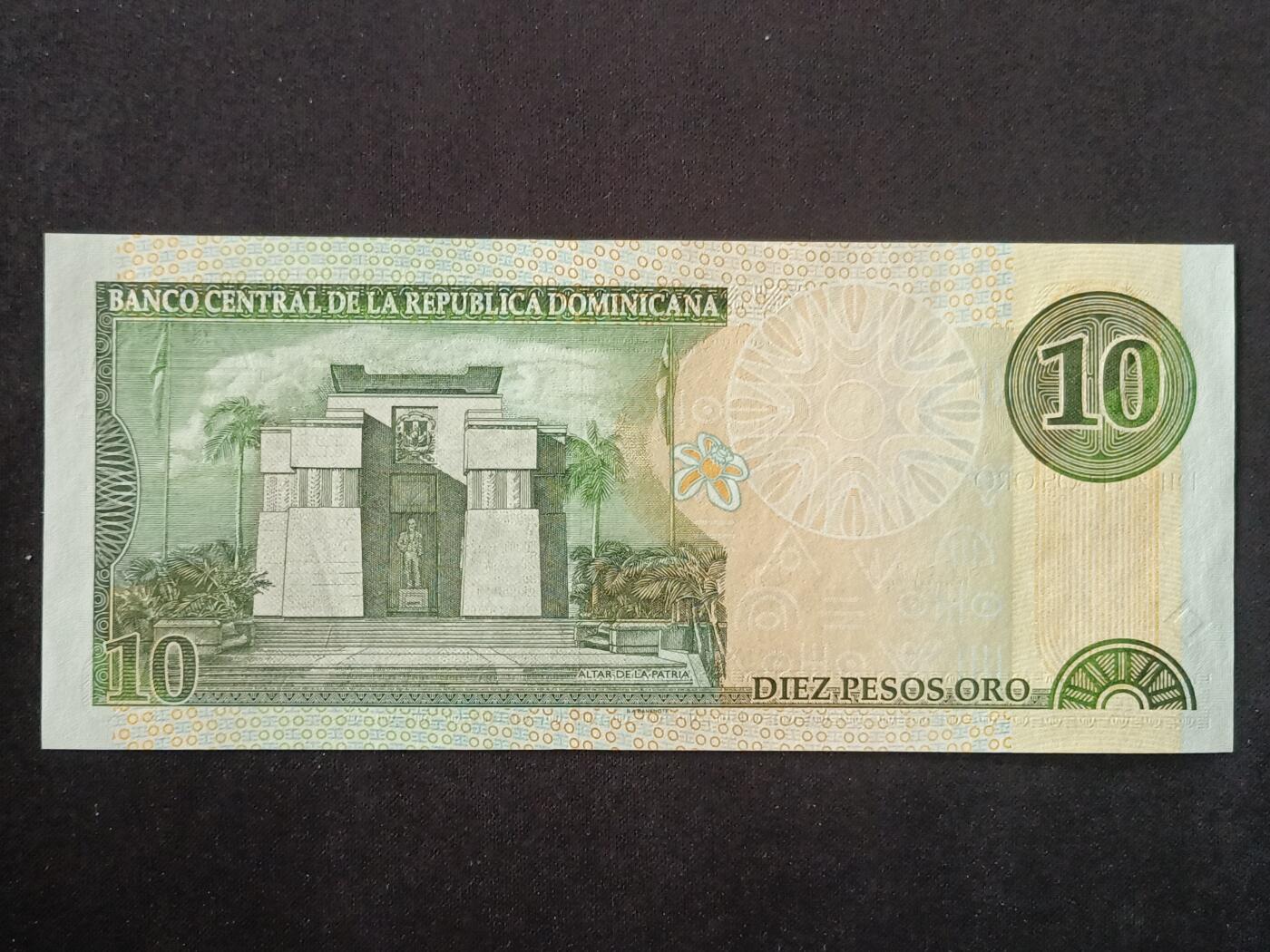 【游宝拍卖】丙午马年第10期 多米尼加-20比索【2000年 全新UNC】