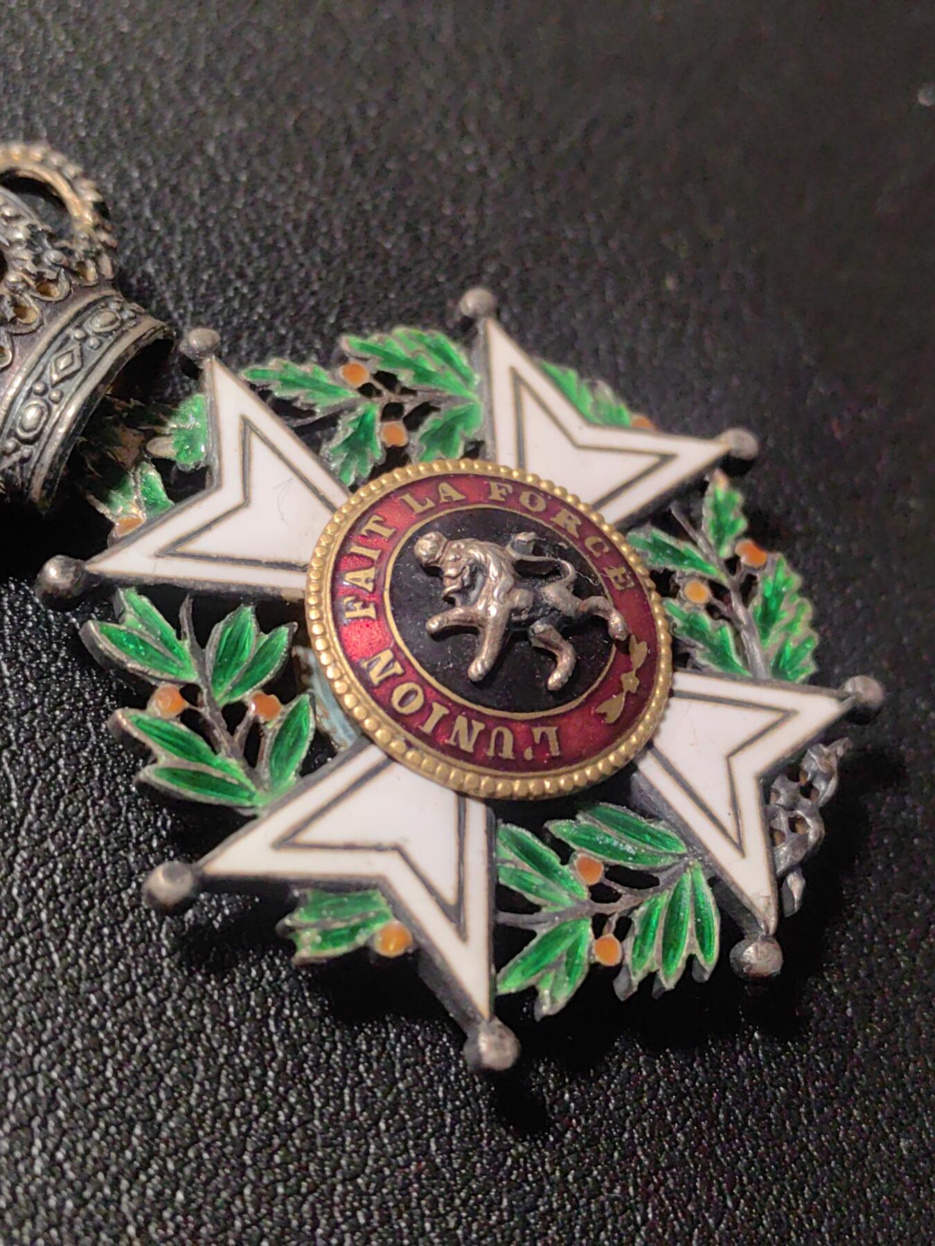 靖甫拍卖第六场 比利时利奥波德一世勋章 早期单语版