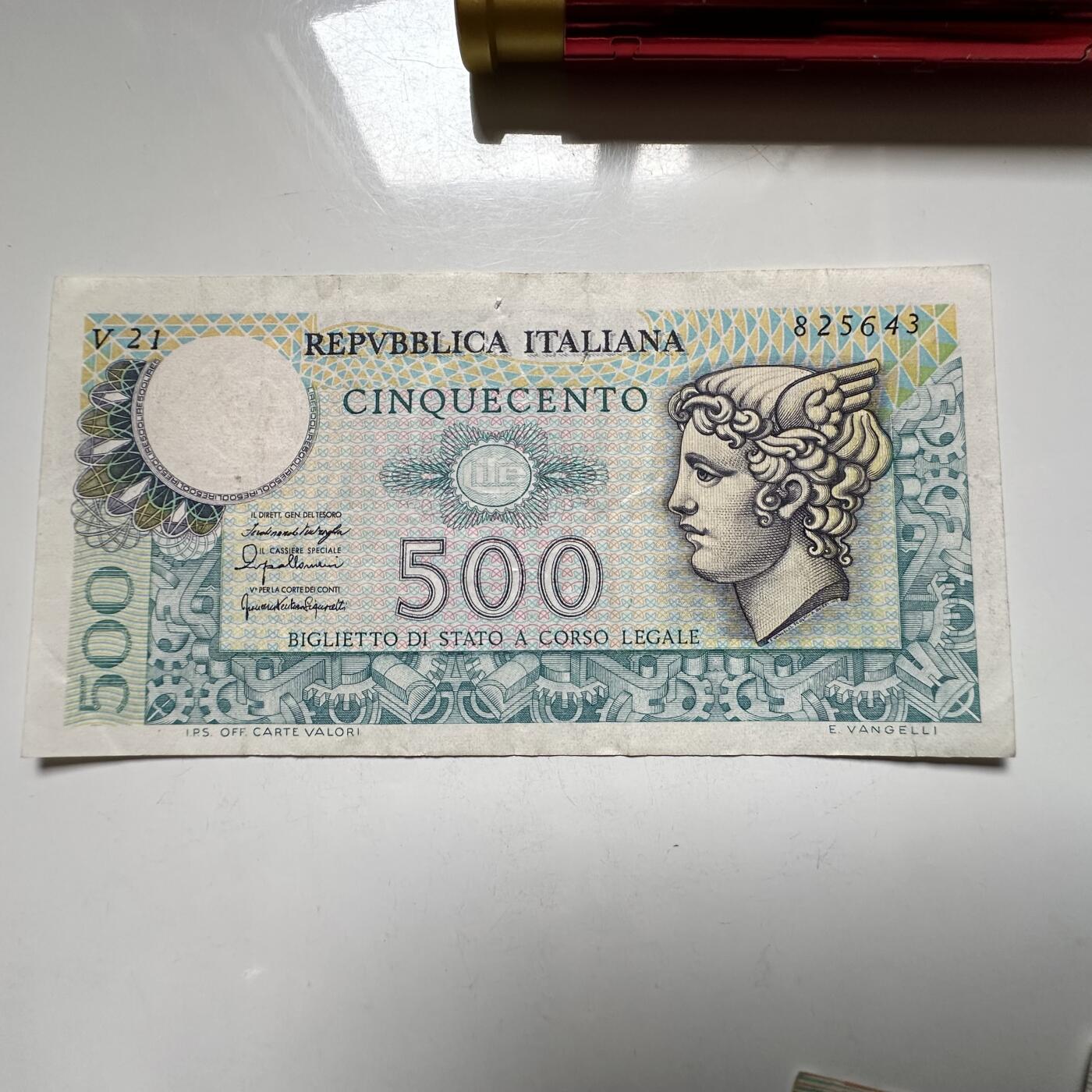 🌹外币初藏🌹🐯2026年第27场   每周二四六晚8️⃣点 接代拍 意大利1976年 500里拉